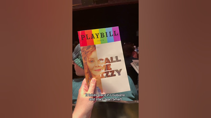 Call Me Izzy, starring Jean Smart, opens tonight on Broadway at Studio 54! #broadway #theatrekid