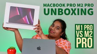 MacBook Pro 14-inch M2 Pro Unboxing | M1 Pro vs M2 Pro is it Worth it? in Telugu By PJ