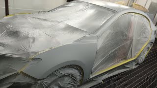 Basecoat Stage, Mazda 3 Respray