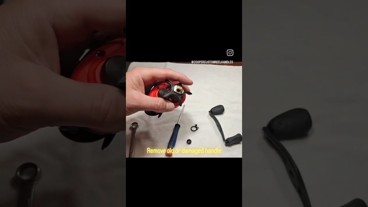 How To Install your CCRH Handle on your Baitcasting Fishing Reel