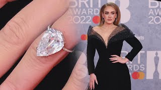 Adele Sets Off ENGAGEMENT Rumors Rocking MASSIVE Ring!