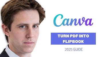How to Convert a PDF to a Flipbook in Canva (Step-by-Step Tutorial 2025)