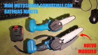 REVISIÓN TÉCNICA: MOTOSIERRA de 6 PULGADAS compatible con baterias MAKITA por solo 15 dolares