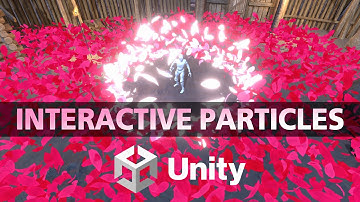 Unity Game VFX Tutorial - Interactive particles