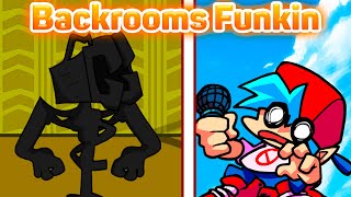 Friday Night Funkin' - Funkin In the Backrooms | The Footage Funkin' (FNF HD Mod Hard)