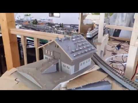 Nゲージレイアウト工事中⑮　～内総本線試運転！～