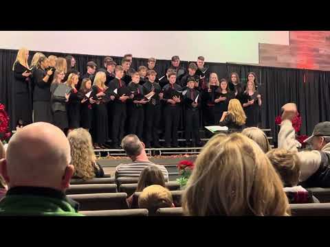 12/7/23- Harlan Christian School Winter Choir Concert- Mary Did You Know