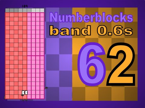 Numberblocks Band 0.6s 62 (Not Made for Kids)