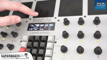 RockoNレポート：Superbooth23：lambda synthetics - The PolyPulse