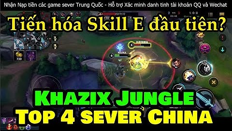 Khazix Tốc chiến | Vòng rừng mới và lối chơi Tiến Hóa skill 3 đầu tiên - Bình tĩnh gánh team lật kèo