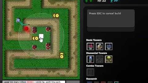 Flash Element TD Playthrough