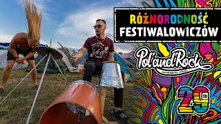 Różnorodność festiwalowiczów na #polandrock2023