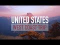 United States. West coast road trip.