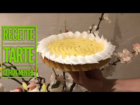 Vidéo: Cuire La Tarte Au Citron Et à La Menthe