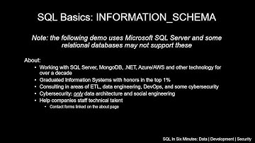 SQL Basics: Compare Tables In 2 Different Databases