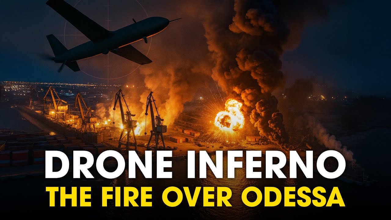 Drone Inferno – The Fire Over Odessa | Defense TV