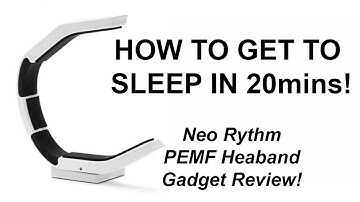 How PEMF helps you get to sleep insomnia device in 20mins Neorhythm insomnia Gadget Review