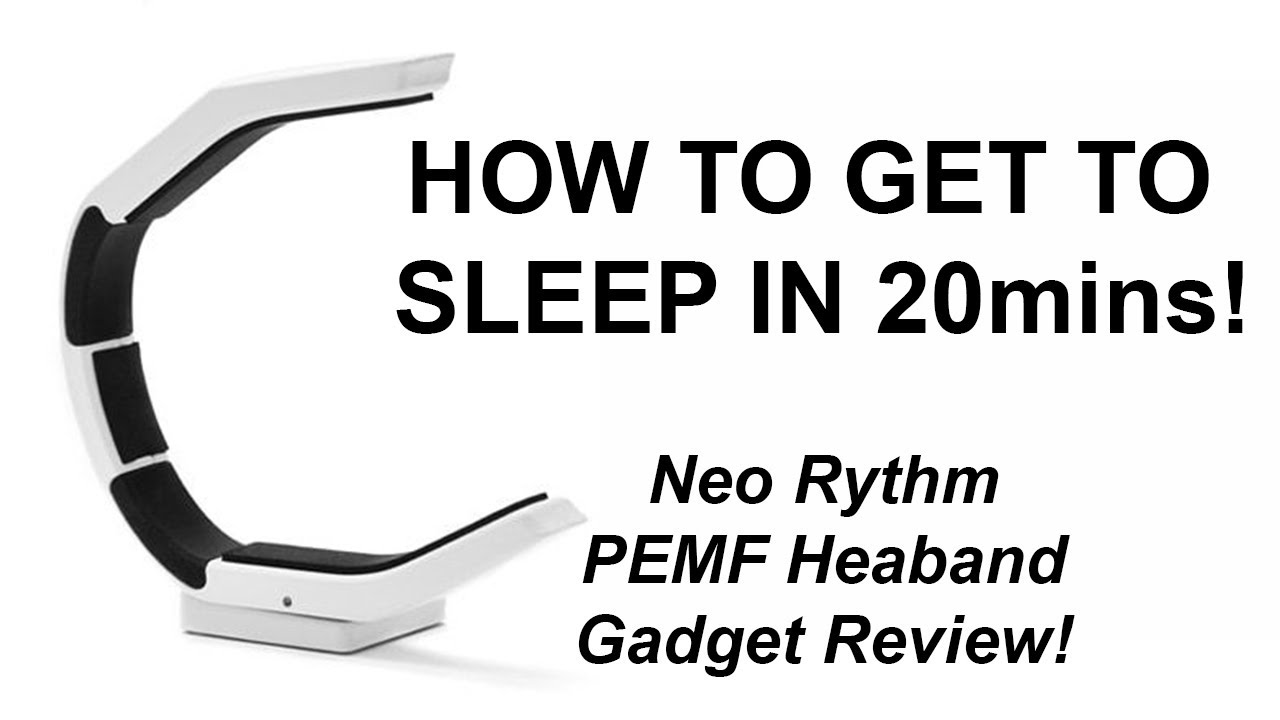 How PEMF helps you get to sleep insomnia device in 20mins Neorhythm insomnia Gadget Review