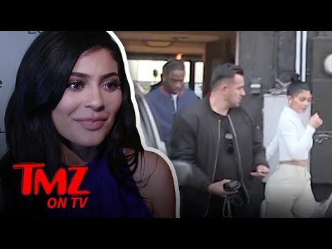 Kylie, Travis, & Stormi Grab Dinner Together! | TMZ TV