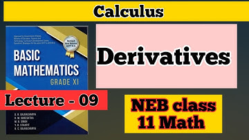 Class 11 NEB | ●Derivative Part-09