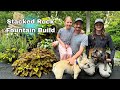 Building a Stacked Rock Fountain with Kids