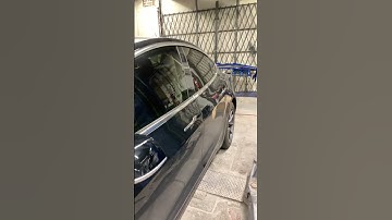 Chrome delete on this 2018 Tesla Model 3 using the highest quality wrap in the market.