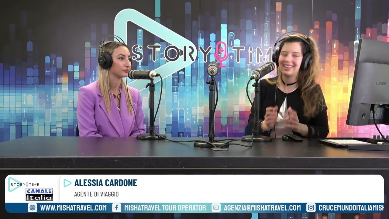 Alessia Cardone di MishaTravel intervistata a Storytime su Evoluzione Radio