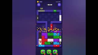 Block Out! Color Sort Puzzle level 26 gameplay walkthrough solution