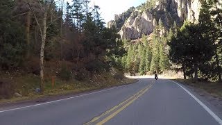 The Road to Taos, New Mexico from Cimarron, NM