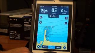 Navionics integrated mobile app. for Sonar Phone by Vexilar.