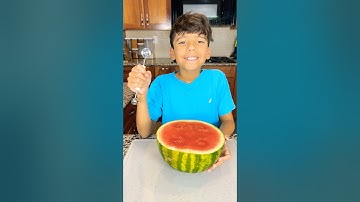 We Learned How To Slice Fruit 🍉