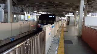 横浜市営地下鉄3000R形3431F 普通あざみ野行き 新羽駅到着