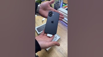 Unboxing iphone 16 Black Plain @Aasif_333