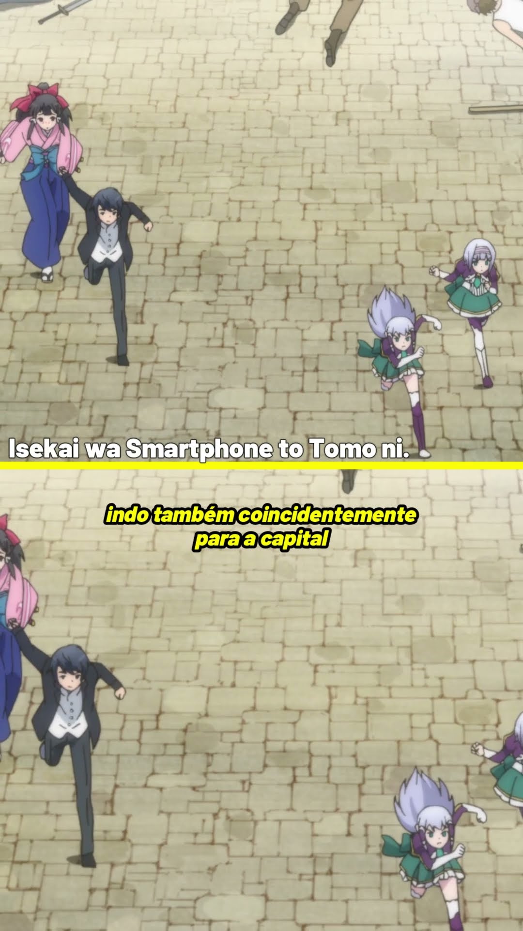 Isekai wa Smartphone to Tomo ni. 