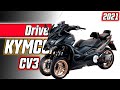 2021 KYMCO CV3 550 triscooter Drive | Motorcycle TV