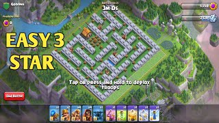 Easy 3 Star clan capital challenge| clash of clans 2023