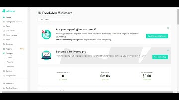 Deliveroo Add new Items