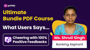What Users Says | Guidely Bundle PDF Course | Ms. Shruti Singh