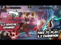 Free To Play Act 6.2 Champion Final Boss + CEO 5 Star Crystal Opening - Marvel Contest of Champions