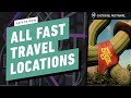 Saints Row Guide - All Fast Travel Locations