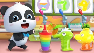 虹色ジュースはいかがですか | お店屋さんごっこ | 赤ちゃんが喜ぶ歌 | 子供の歌 | 童謡 | アニメ | 動画 | ベビーバス| BabyBus
