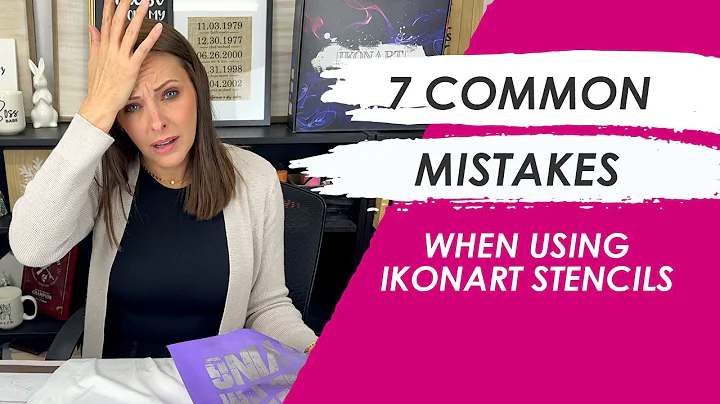 7 Common Mistakes When Using Ikonart Stencils