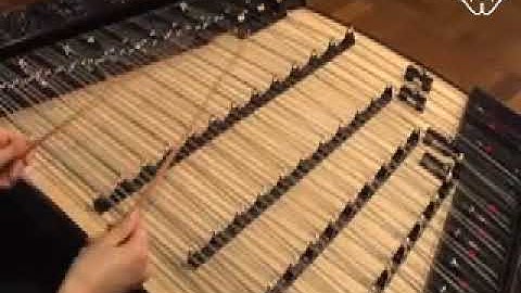中国 揚琴 奏法 「顫音」