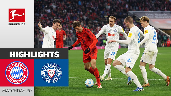 Kane-Brace And Late Drama! | FC Bayern München - Holstein Kiel 4-3 | Highlights | Bundesliga