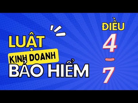 Video Luật kinh doanh Bảo hiểm_Video số 2_Điều 4. Bảo đảm... - YouTube
