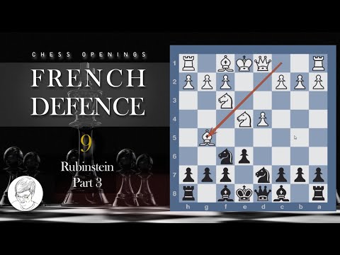 รูปเปิดหมาก : French Defence Rubinstein Part-3  [เรียนหมากรุกสากลกับ ChorKim]