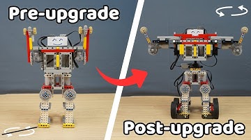 ASMR Making a LEGO Technic Robots with Movement, Articulation, and Rotation