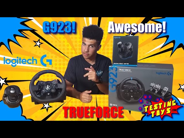 Logitech Racing Wheel and Pedals G923 TRUEFORCE for PS5, PS4 and PC