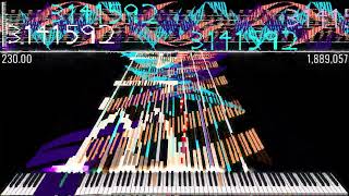 [Black MIDI] MIDITrail - Pi | 3.14 MILLION | TheSuperMarioBros2