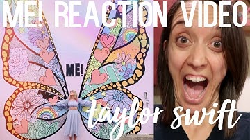 Taylor Swift - ME! (feat. Brendon Urie of Panic! At The Disco) OFFICIAL MUSIC VIDEO REACTION
